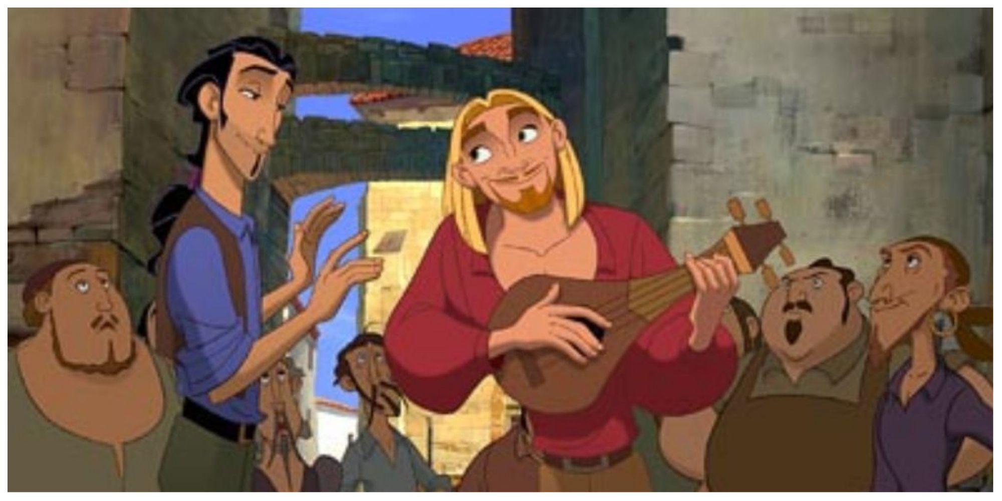 Tulio and Miguel in DreamWorks' The Road to El Dorado.