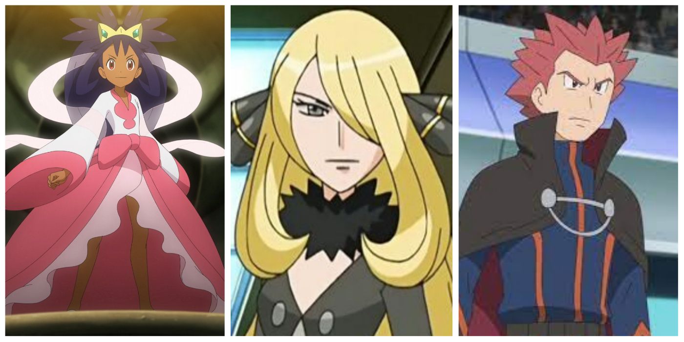 Iris, Cynthia, and Lance Pokémon Champions of Unova, Sinnoh, and Johto