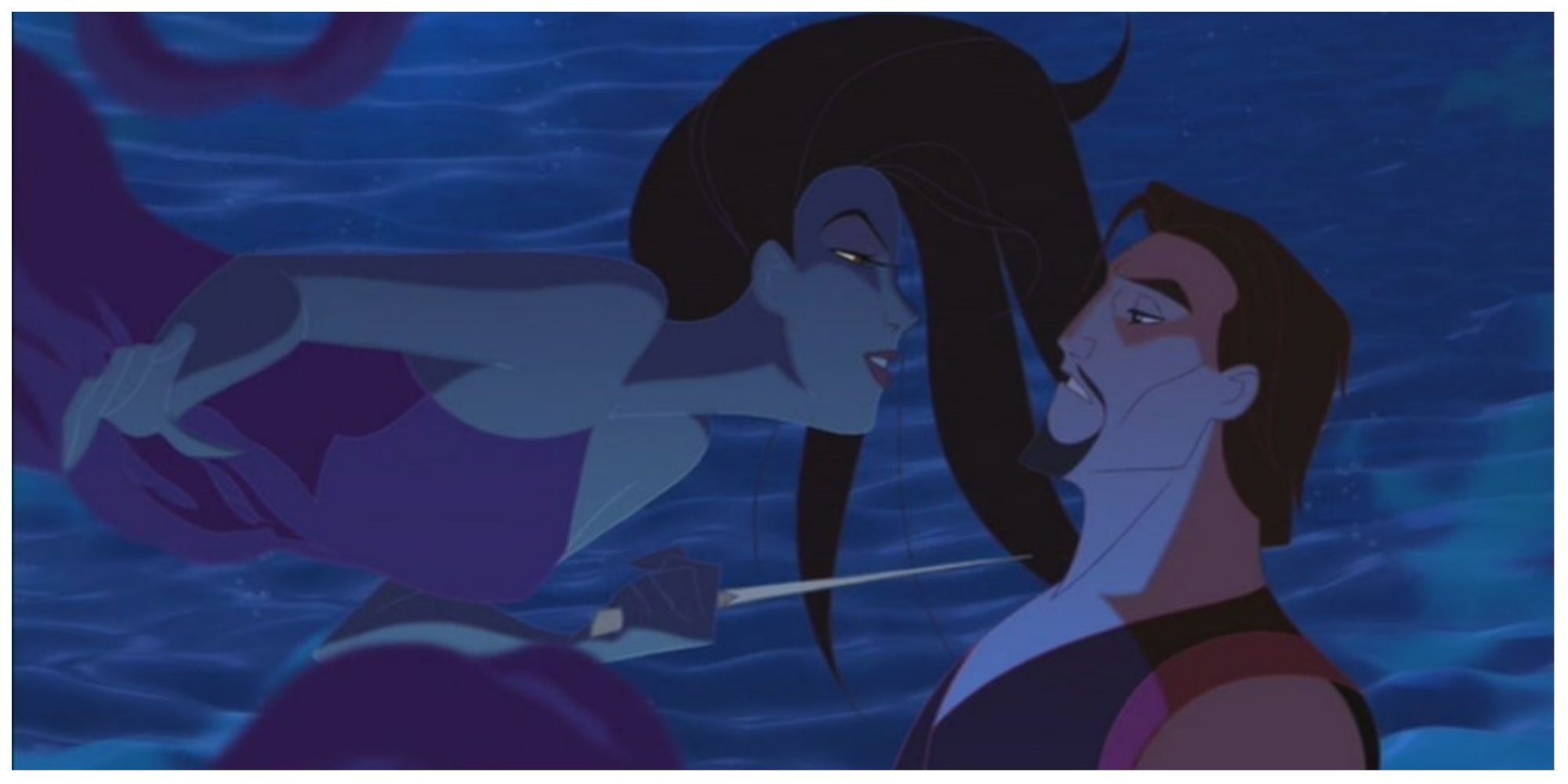 Sinbad and Eris from DreamWorks' Sinbad: Legend of the Seven Seas.