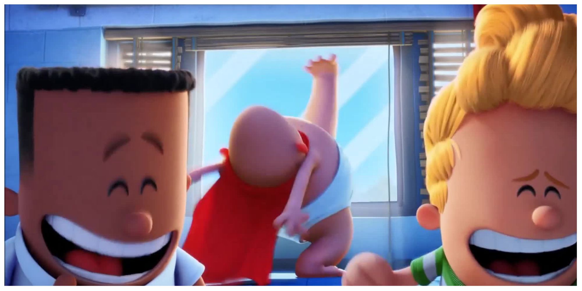 George and Harold in DreamWorks' Captain Underpants.