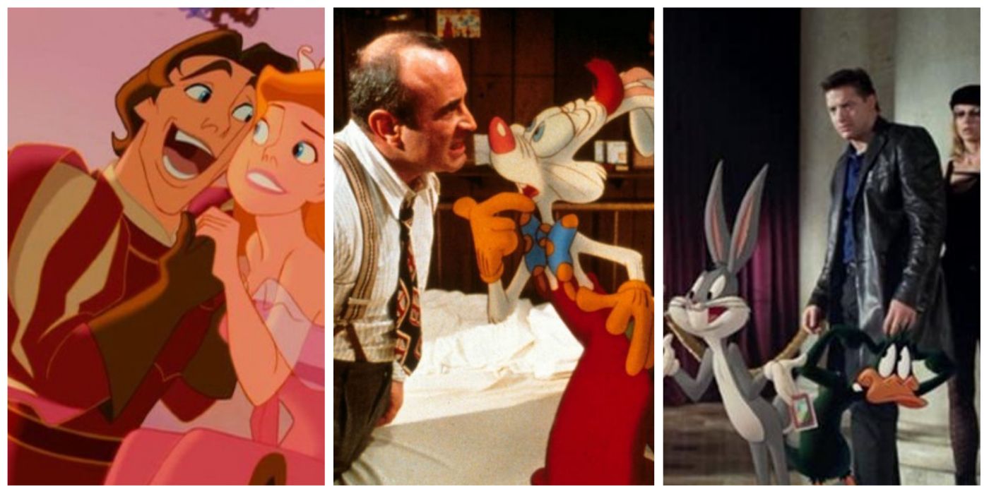 10 Best Live-Action And Animation Hybrid Films