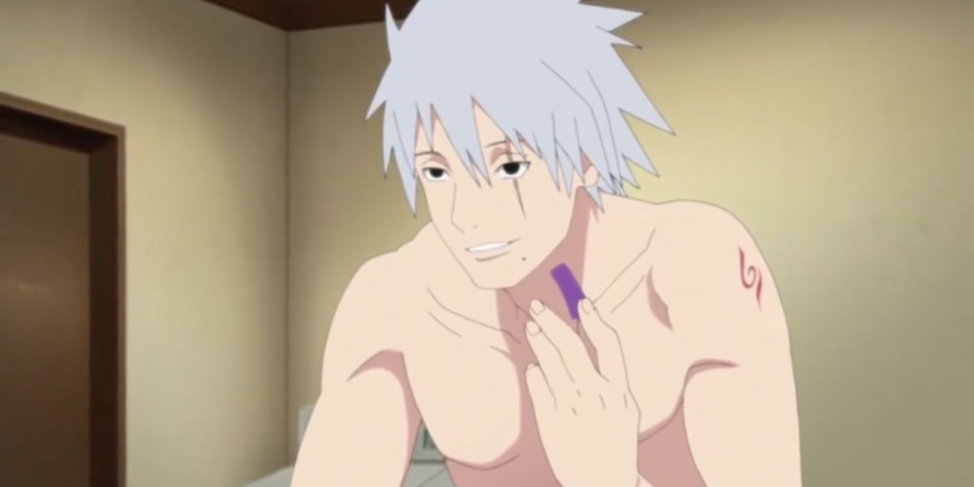 Kakashi Hatake during episode 469 of Naruto: Shippuden