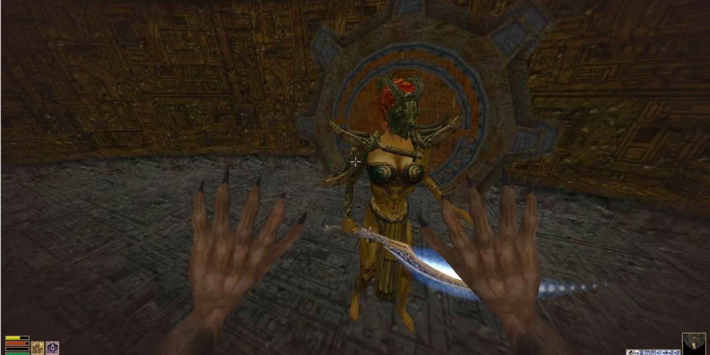 Almalexia during the quest "The Mad God' during The Elder Scrolls III: Tribunal
