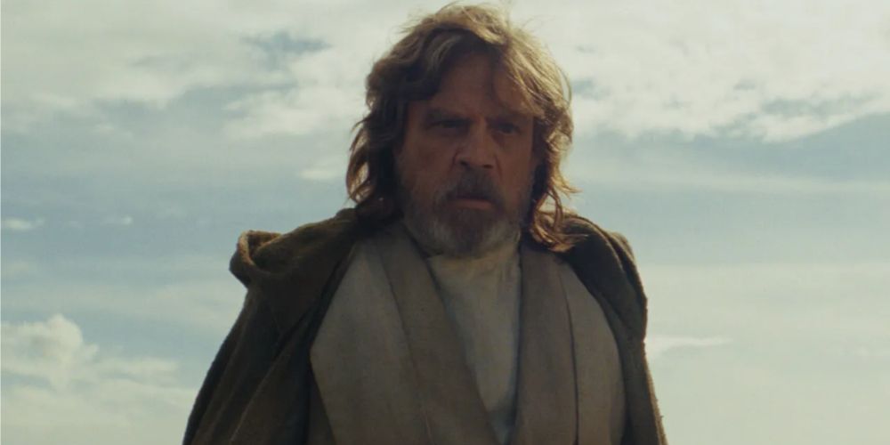 Mark Hamill as Luke Skywalker in The Last Jedi