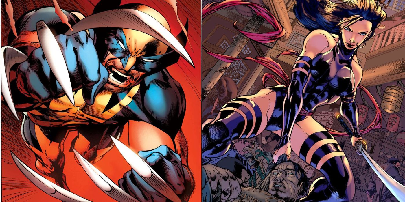 Wolverine and Psylocke