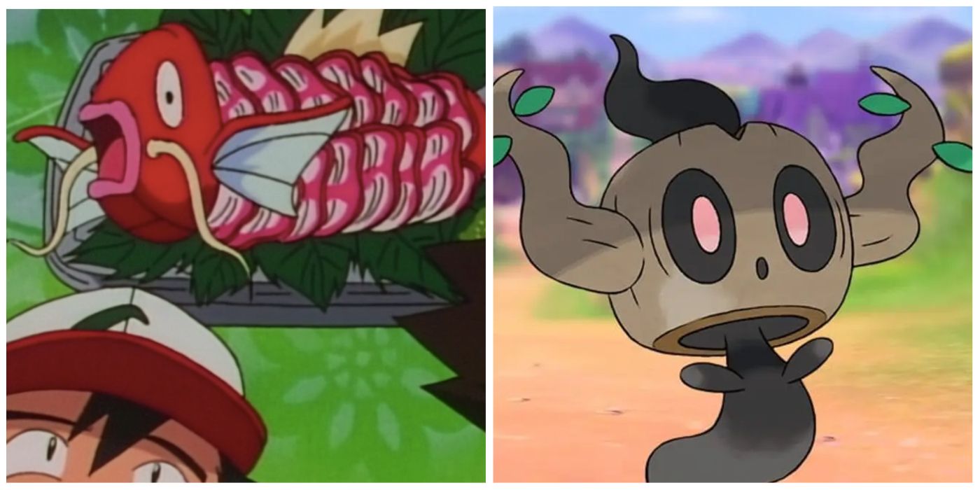 Pokémon Magickarp and Phantump