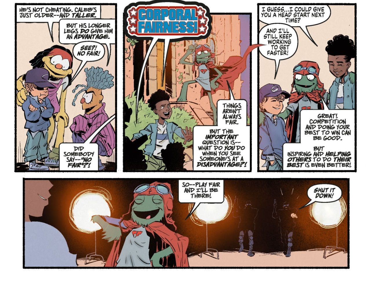 Corporal Fairness in Survival Street #1