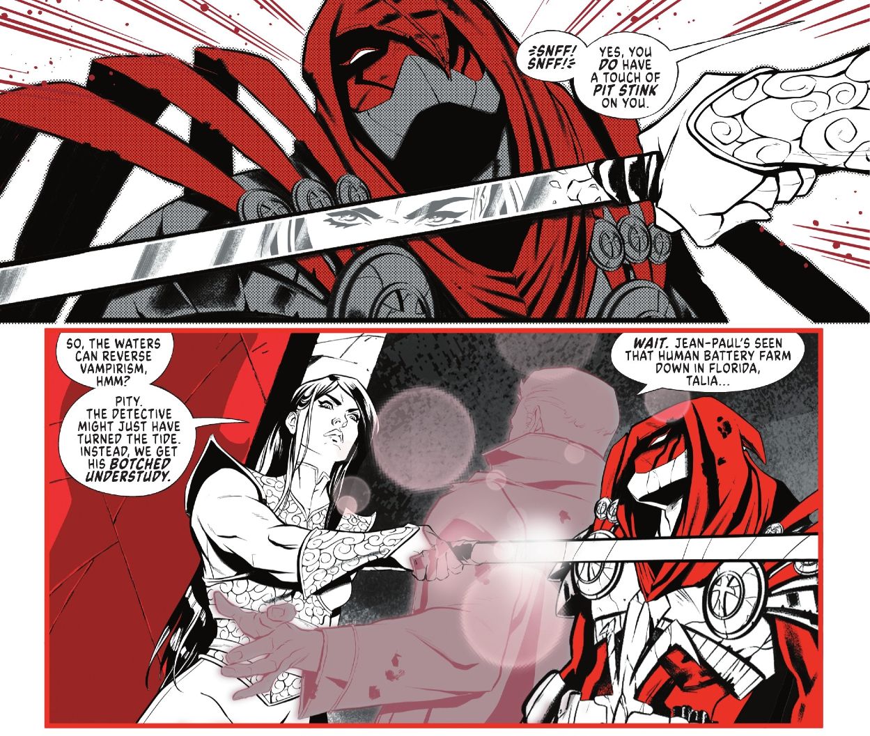 DC vs Vampires All-Out War #2 Talia and Azrael