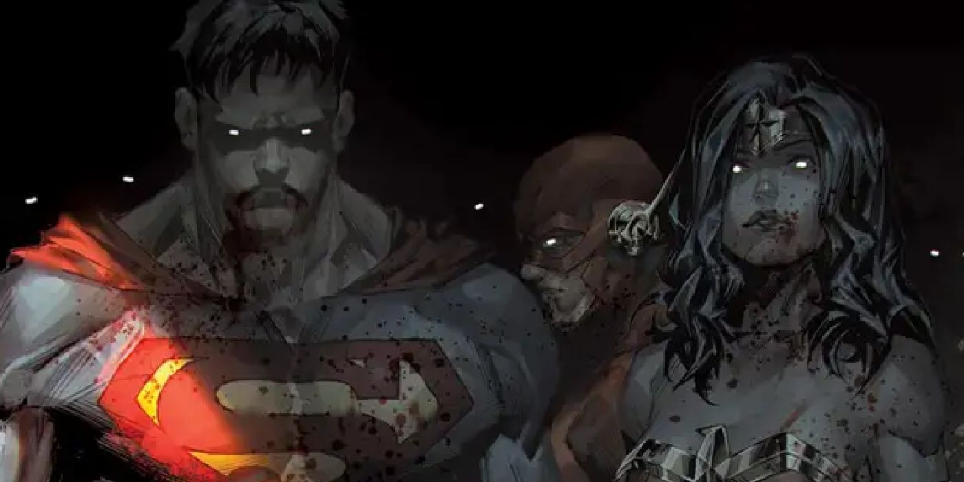 DC vs Vampires undead Superman, Flash and Wonder Woman header