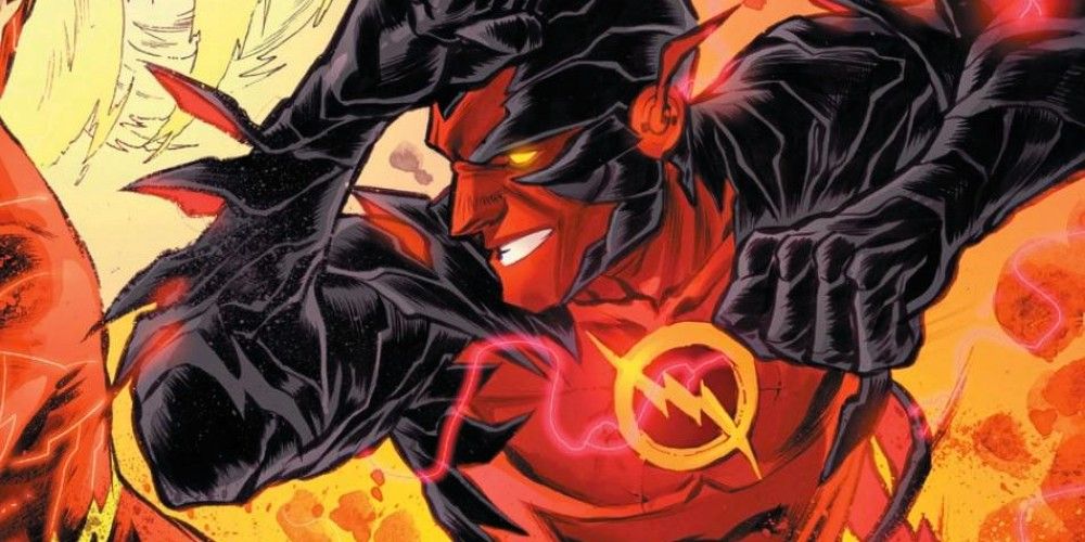 Daniel West taunts Flash as the Reverse-Flash.