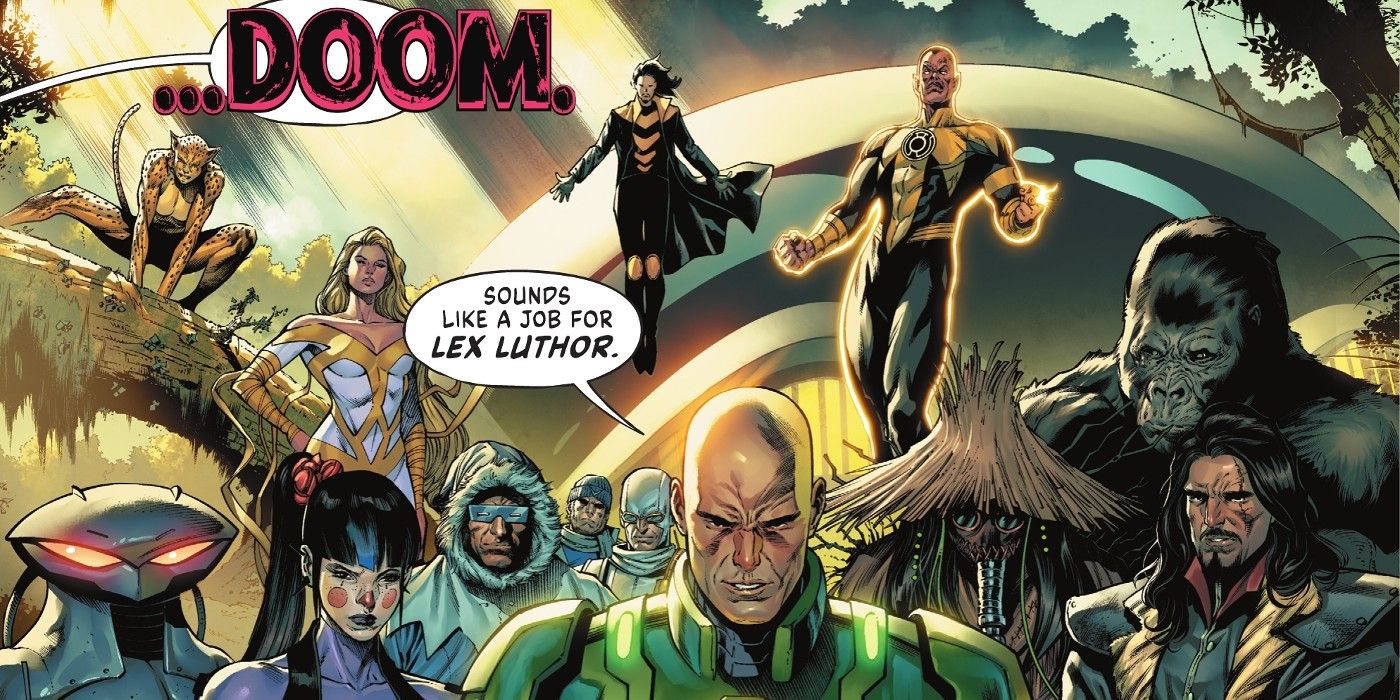 DC Comics' Lex Luthor leads the Legion of Doom