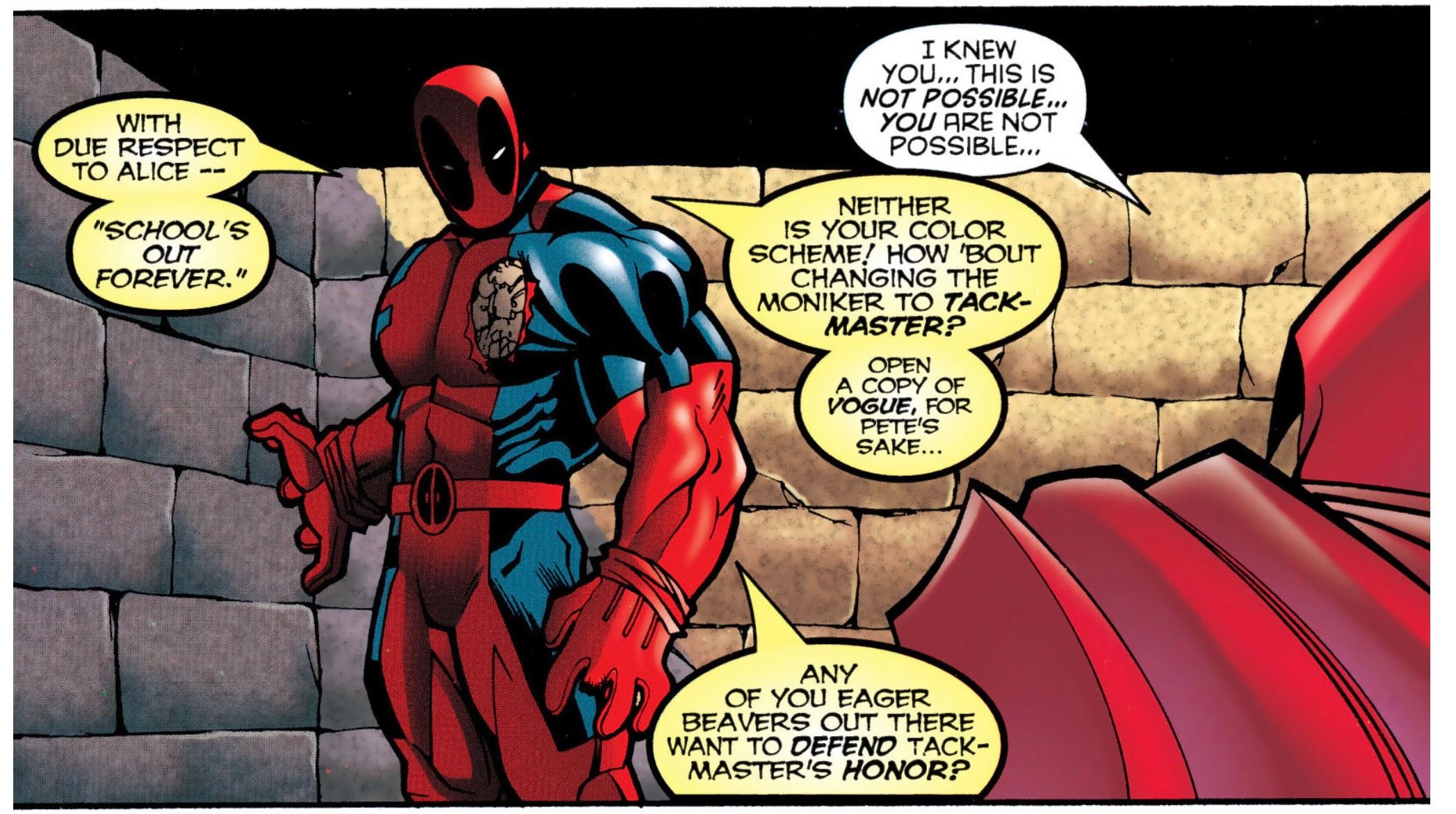 Deadpool's Unpredictability Was Key to Defeating Taskmaster