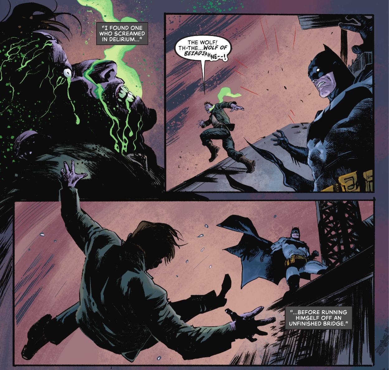 Detective Comics #1063 Batman and thug