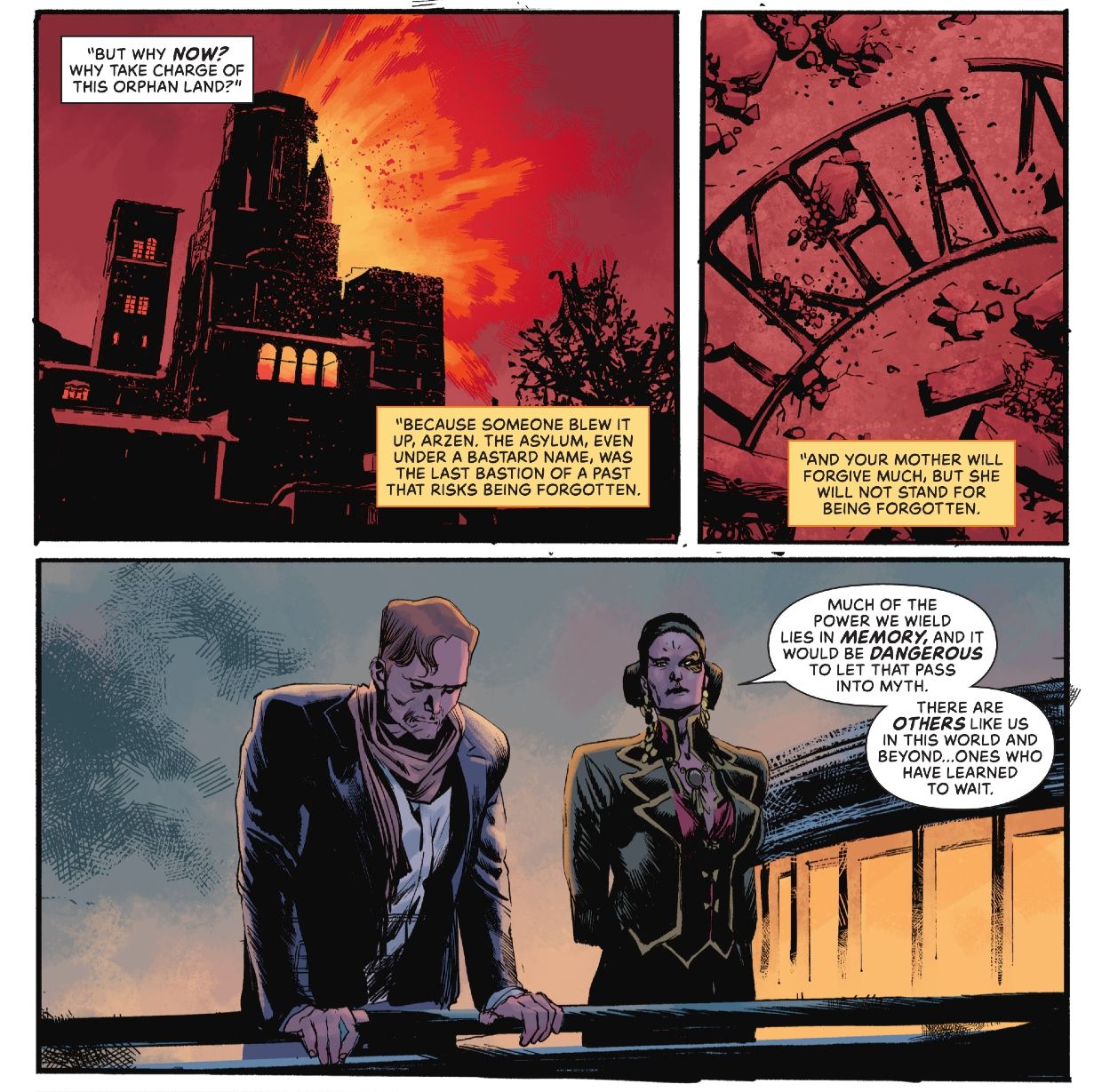 Detective Comics #1063 History of Arkham