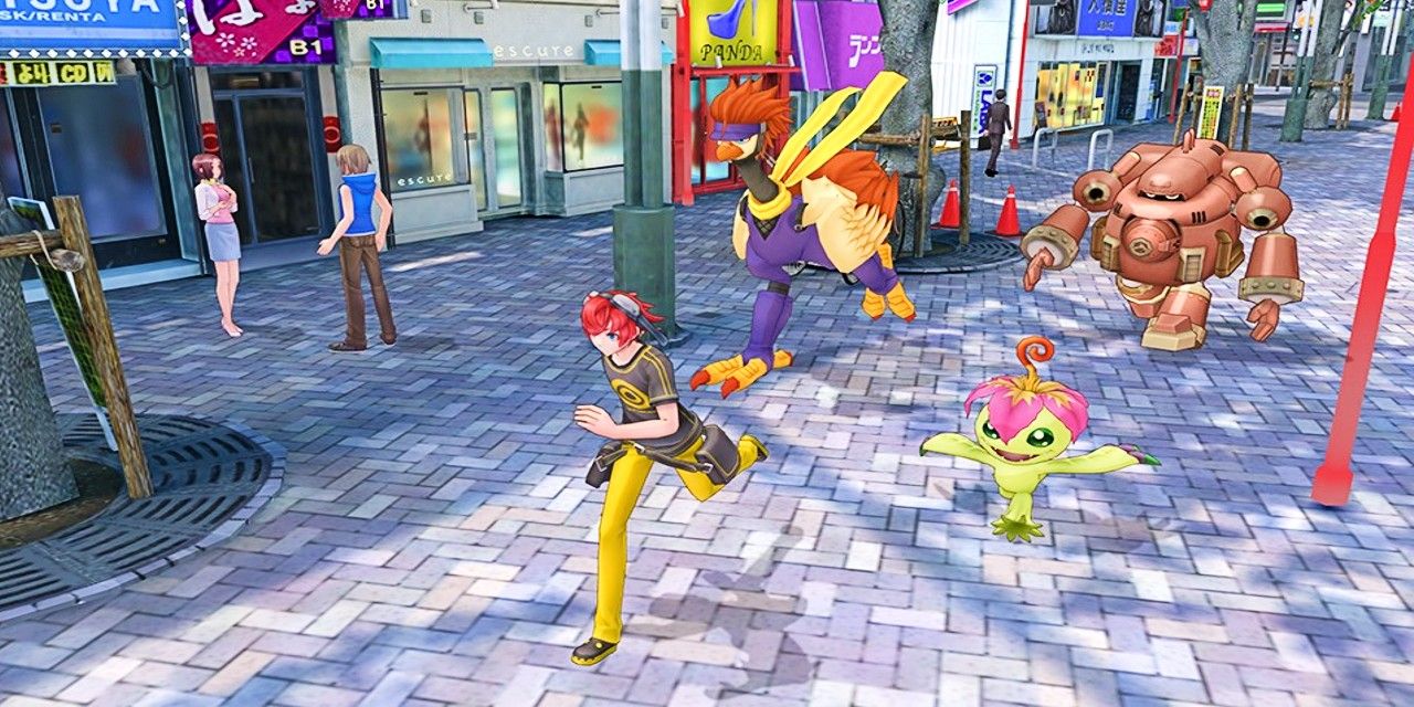 Screenshot showing Digimon Story: Cyber ​​Sleuth gameplay.