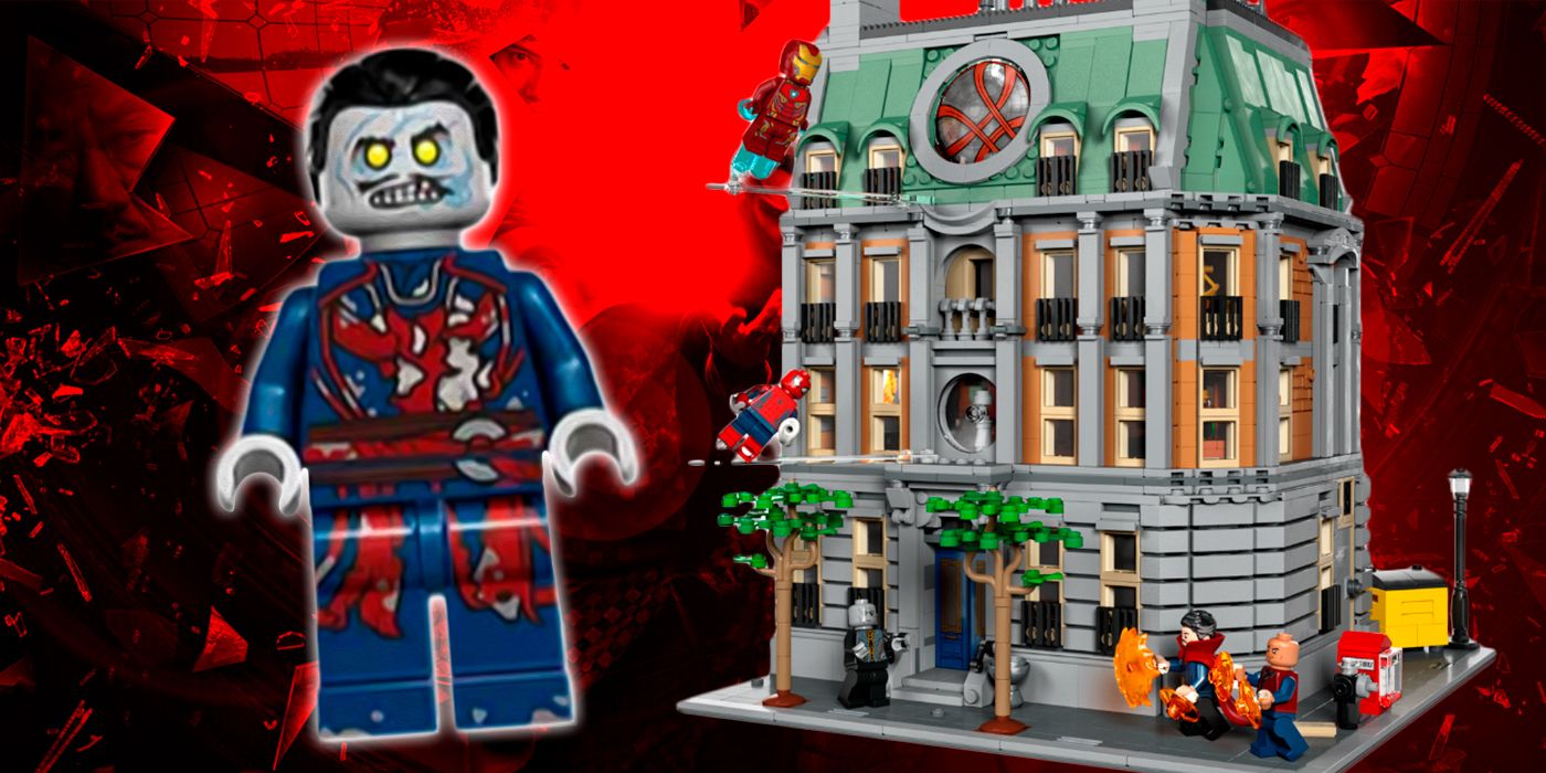 LEGO's Massive Sanctum Sanctorum Set Gives Doctor Strange 2's Zombie Hero  His Own Minifig