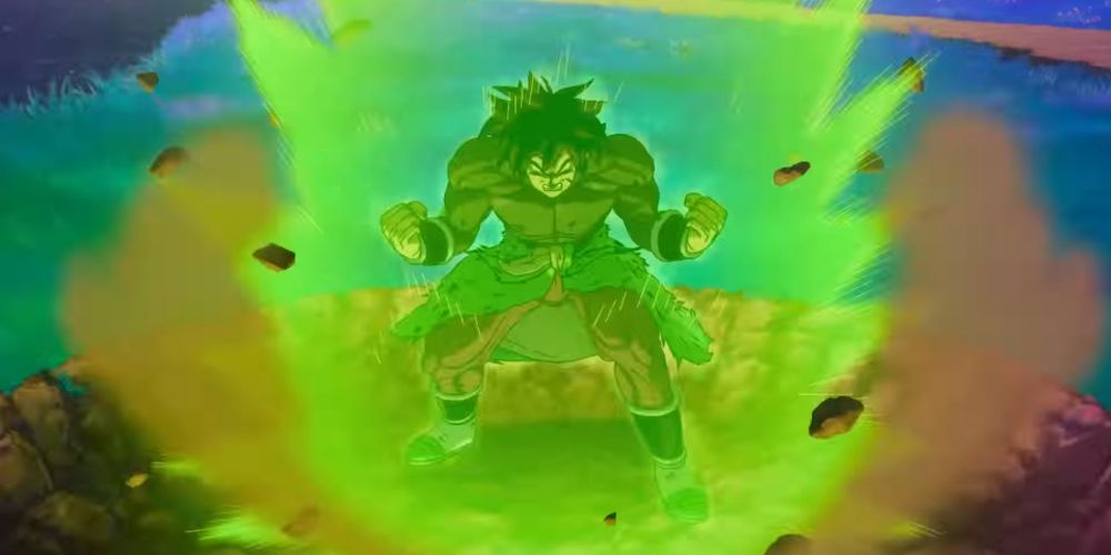 Broly Powers Up On Beerus' Planet In Dragon Ball Super Super Hero Movie