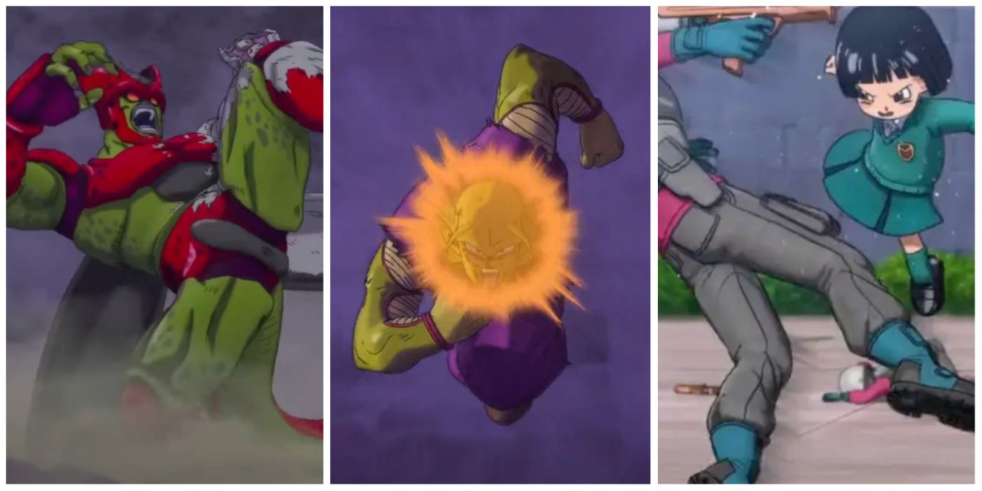 Dragon Ball Super Super Hero Strongest Characters Cell Max Piccolo Pan Trio Header