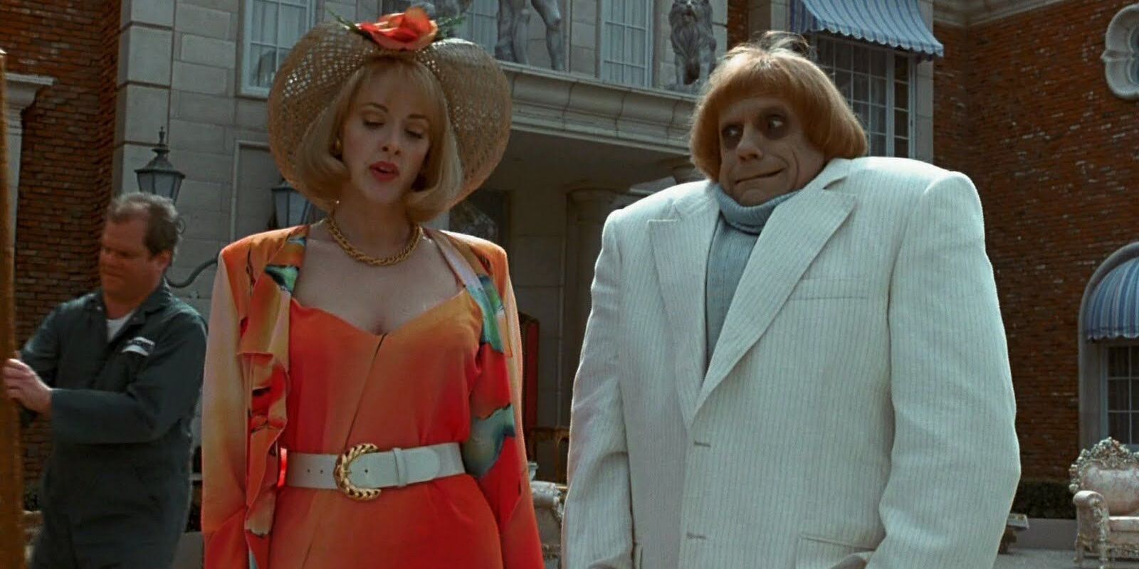 Fester and Debbie after marrying