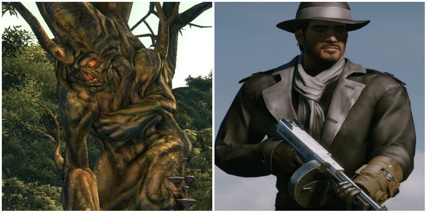 Harold from Fallout 3 and the Vigilante from Fallout 4