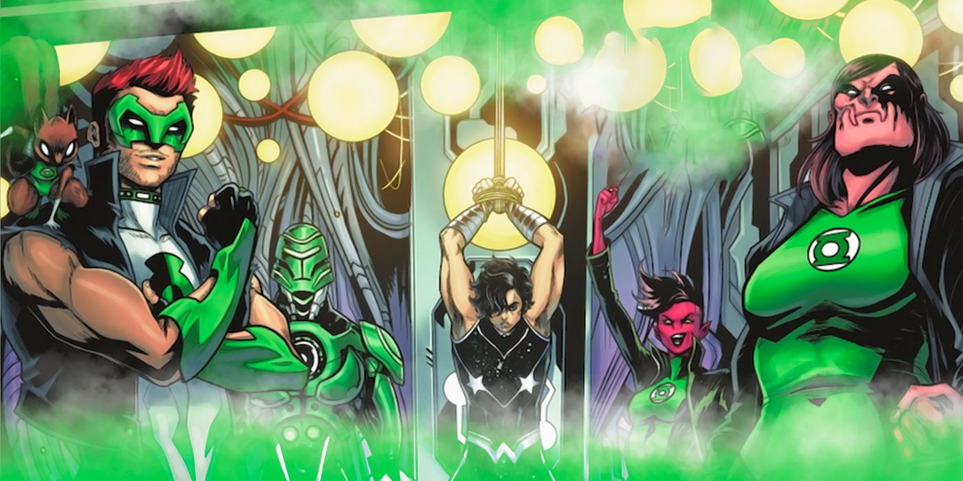 DC's Female Sinestro's Version of the Green Lantern Corps Includes a Fan-Favorite Hero
