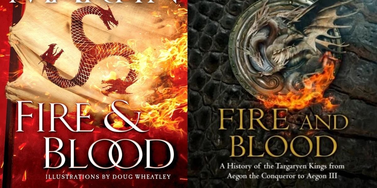 Fire & Blood covers for Volume I & II