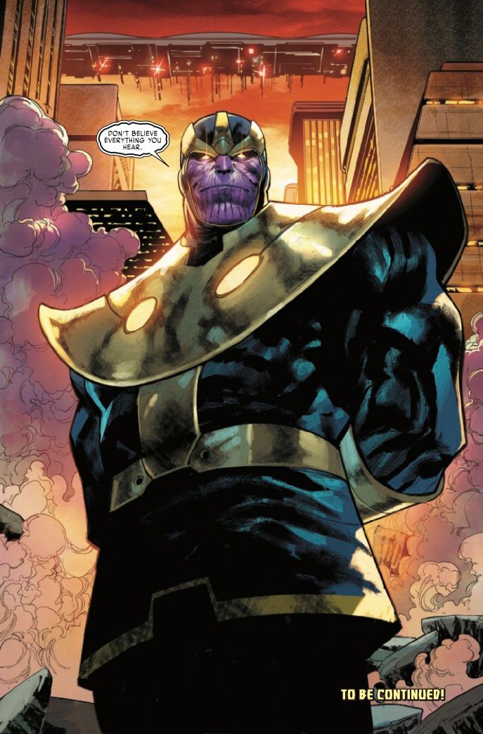 Thanos Officially Makes His Marvel Comeback