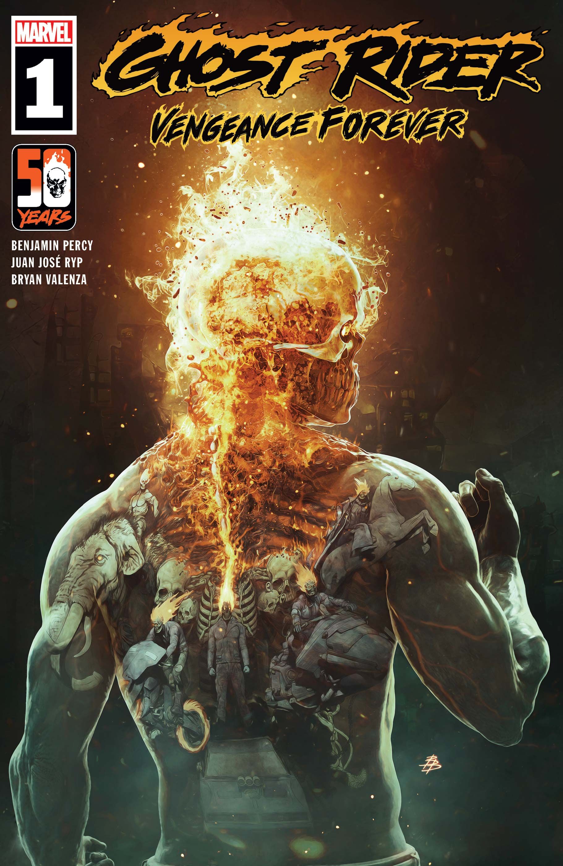 Ghost Rider Vengeance Forever #1 Cover