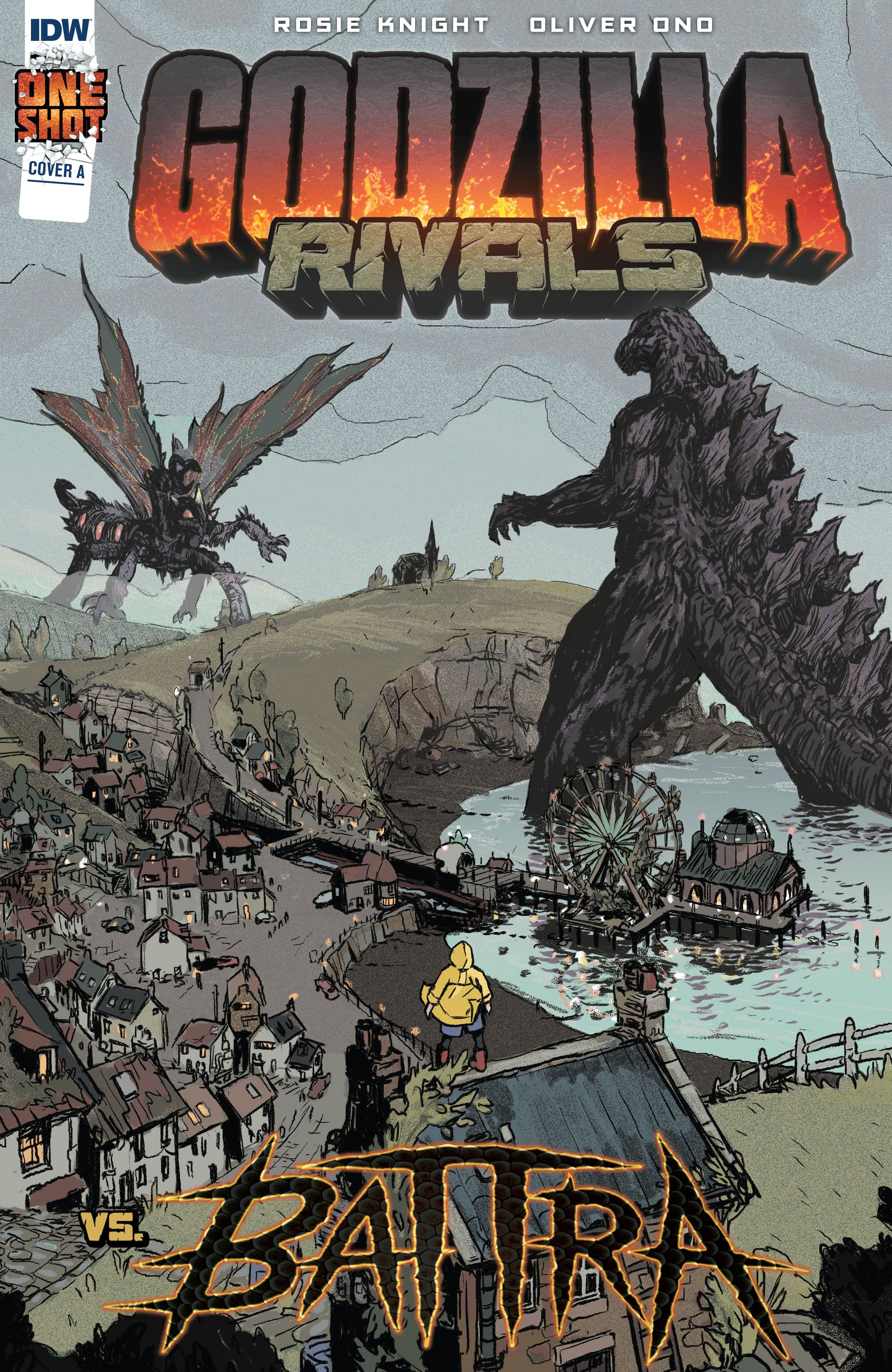 Cover of Godzilla Rivals vs. Battra #1 