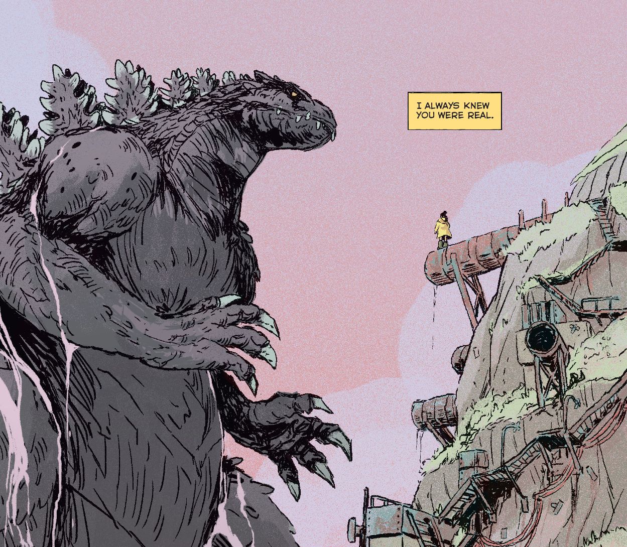 Godzilla in Godzilla Rivals vs. Battra #1 
