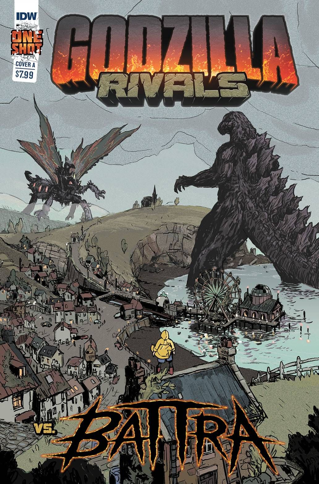 Godzilla Rivals vs. Battra #1 cover