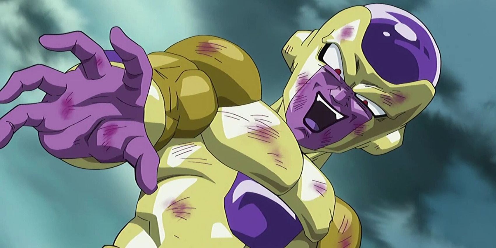 Golden Frieza laughs maniacally in Dragon Ball Z: Resurrection F