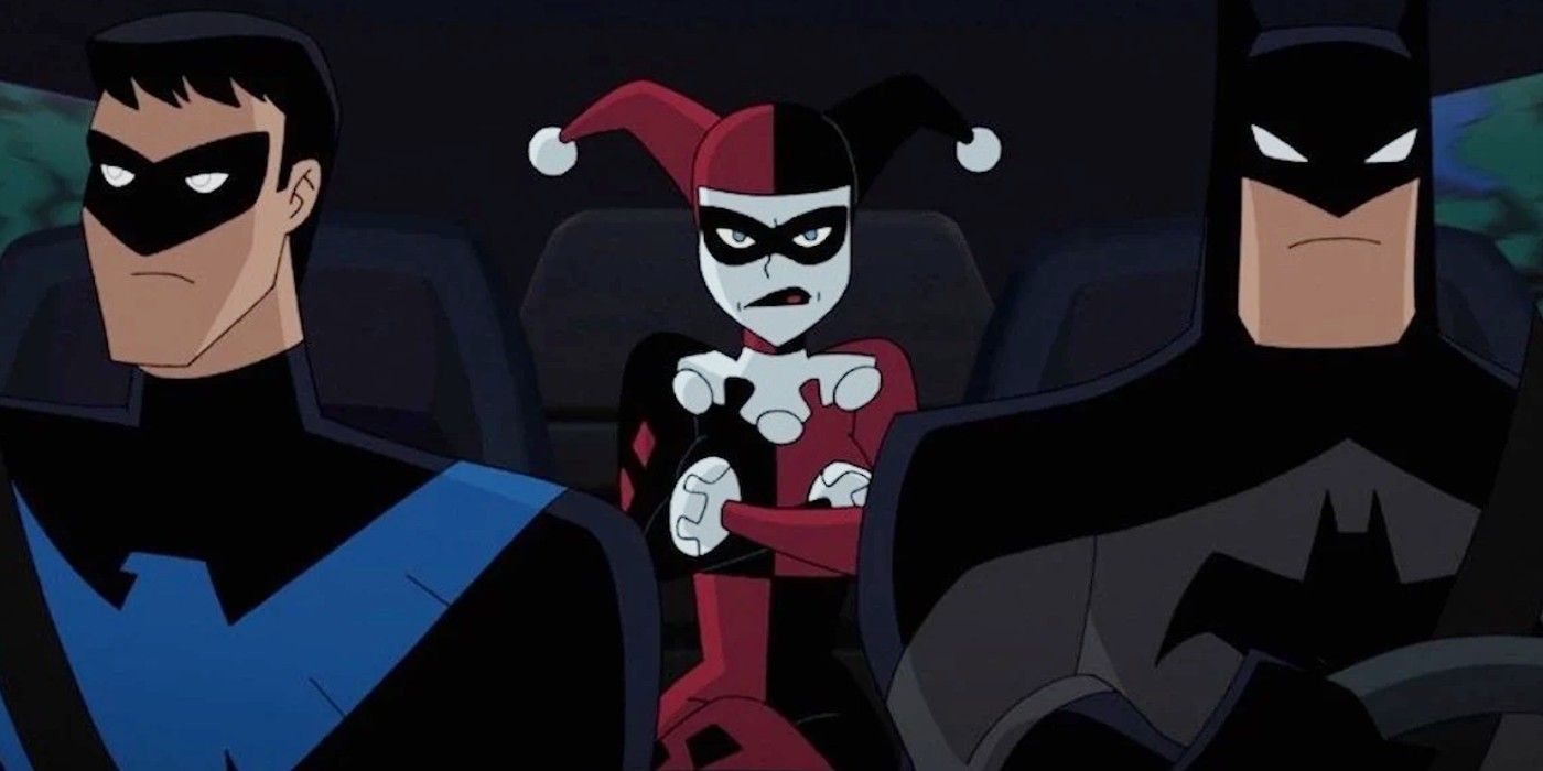 Harley é arrastada em Batman e Harley Quinn