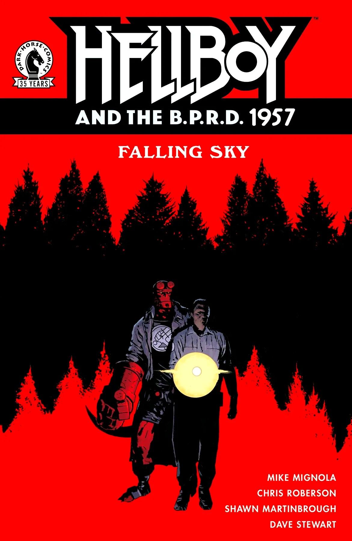 Hellboy BPRD 1957 Falling Sky Cover