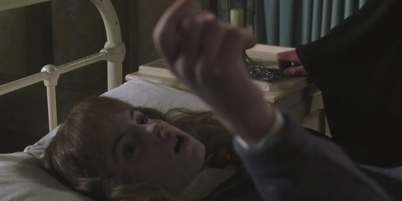 Hermione is petrified