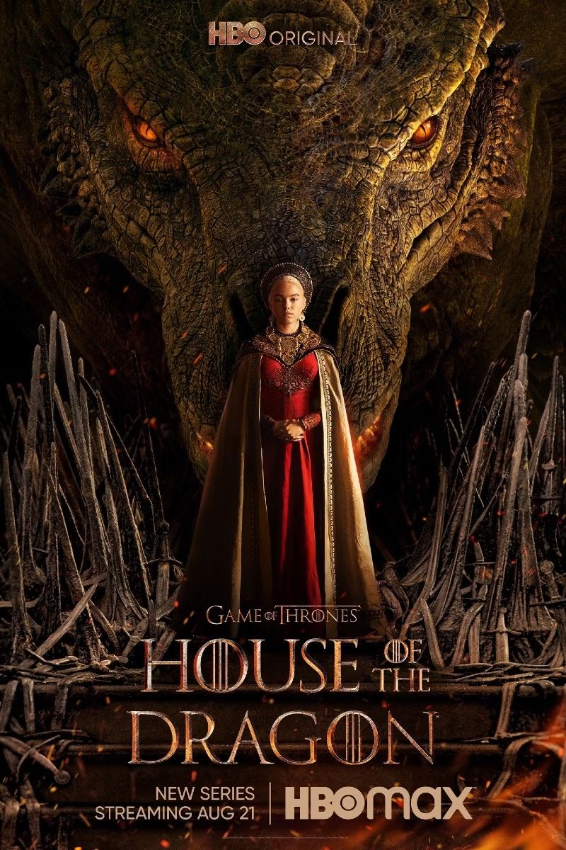 Millie Alcock as Rhaenyra Targaryen on House of the Dragon New Poster