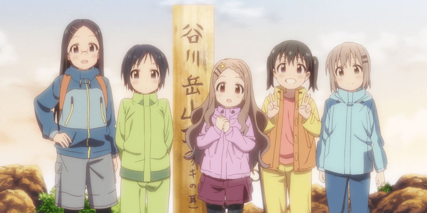 Kaede, Honoka, Kokona, Hinata, and Aoi from Encouragement of Climb