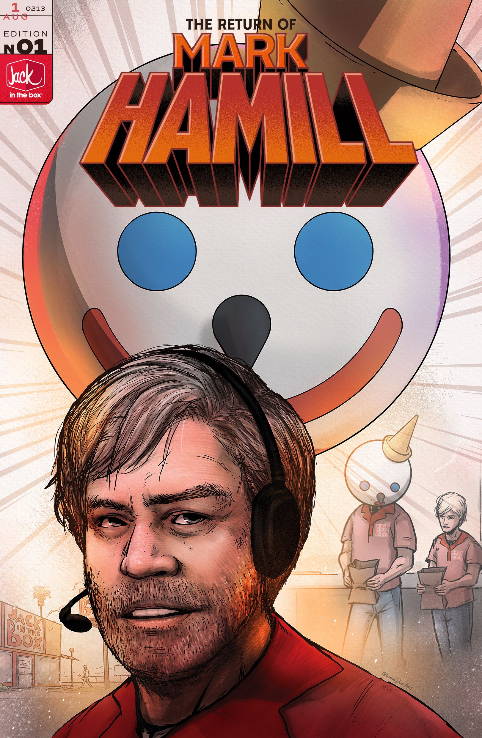 Mark Hamill Teams With Jack in the Box for Free Promotional Comic Book