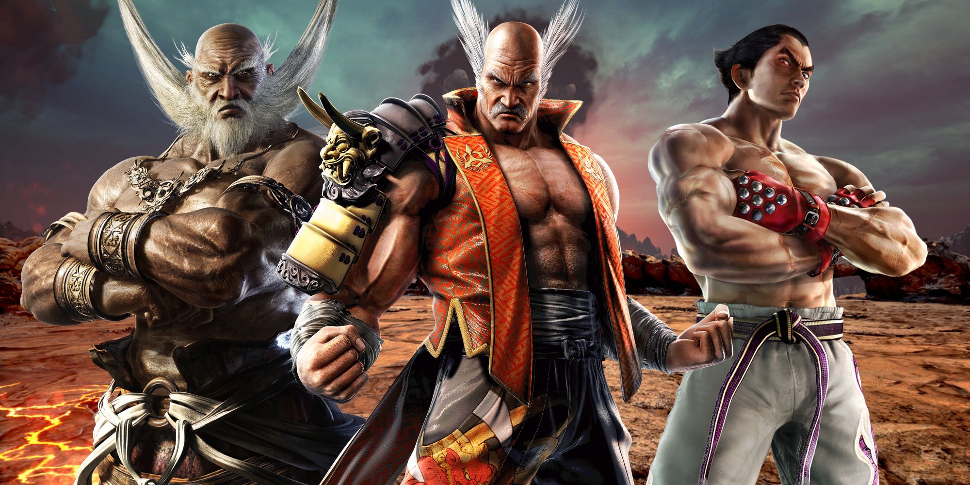 LVG-GAMES: Jin Kazama ,Kazuya Michima ,Hehachi Michima e Jimpachi Mishima