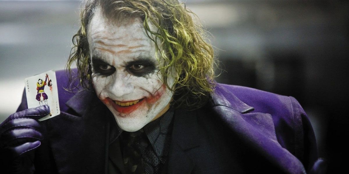 The Joker in The Dark Knight.