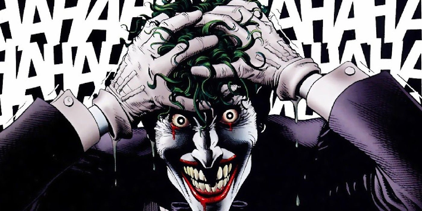 Joker loses his mind in The Killing Joke.