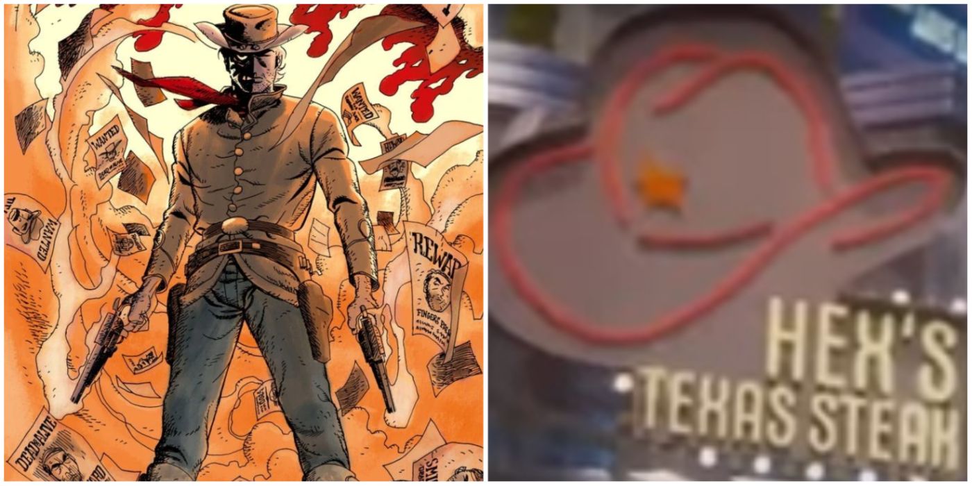 Jonah Hex in DC comics and Hex's Steaks in Super-Pets