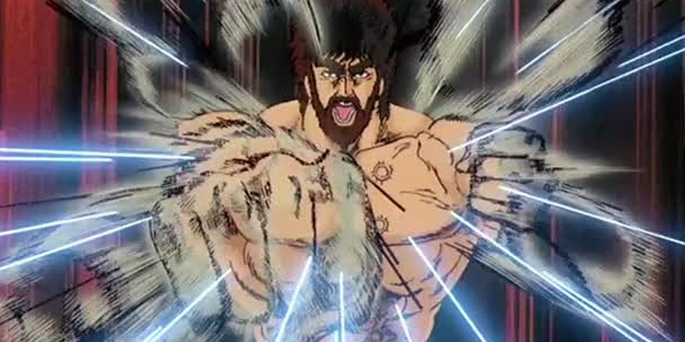 Kenshiro Attacks in Fist Of The North Star.