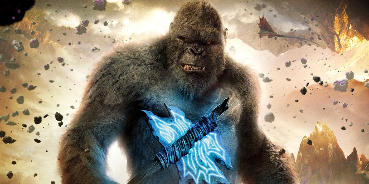 Kong with his axe header