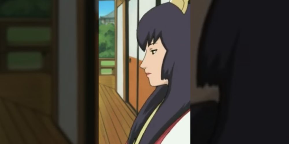 Lady Toki Stares Solemnly In Naruto