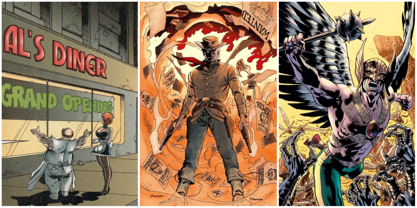 DC Comics easter eggs featuring Jonah Hex and Hawkman
