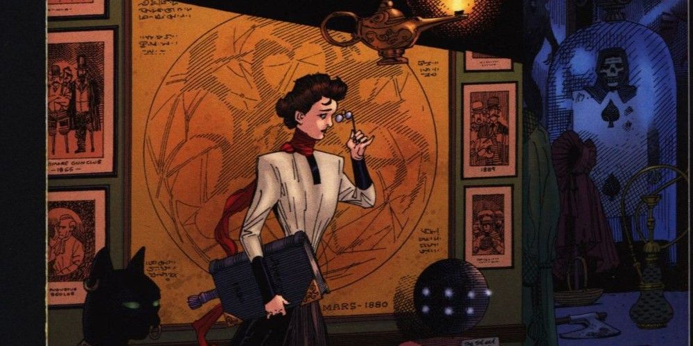 Mina Murray in League of Extraordinary Gentlemen Volume 2 by Alan Moore drawn by Kevin O'neill