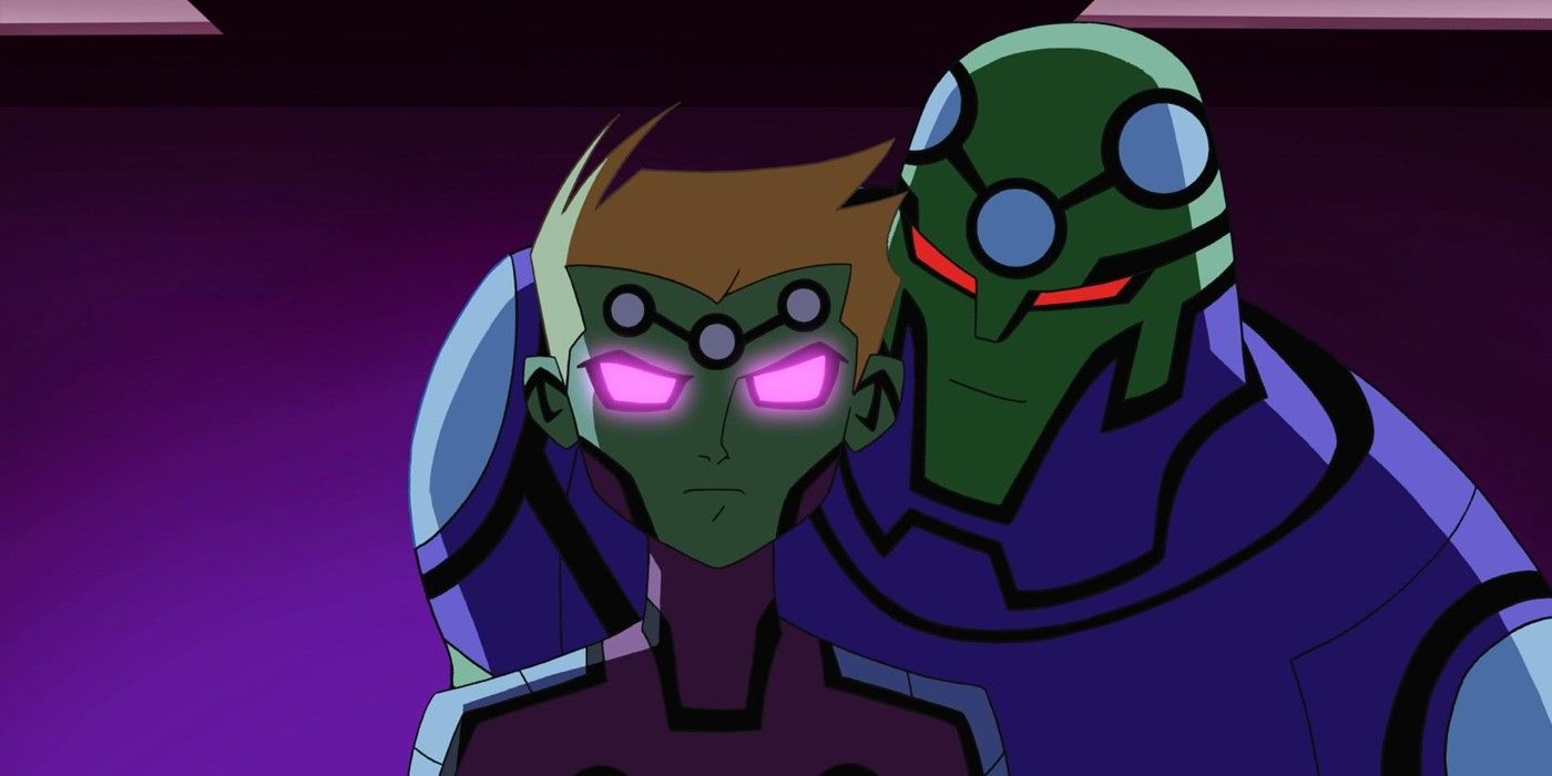 Legion of Superheroes Brainiac and Brainiac 5