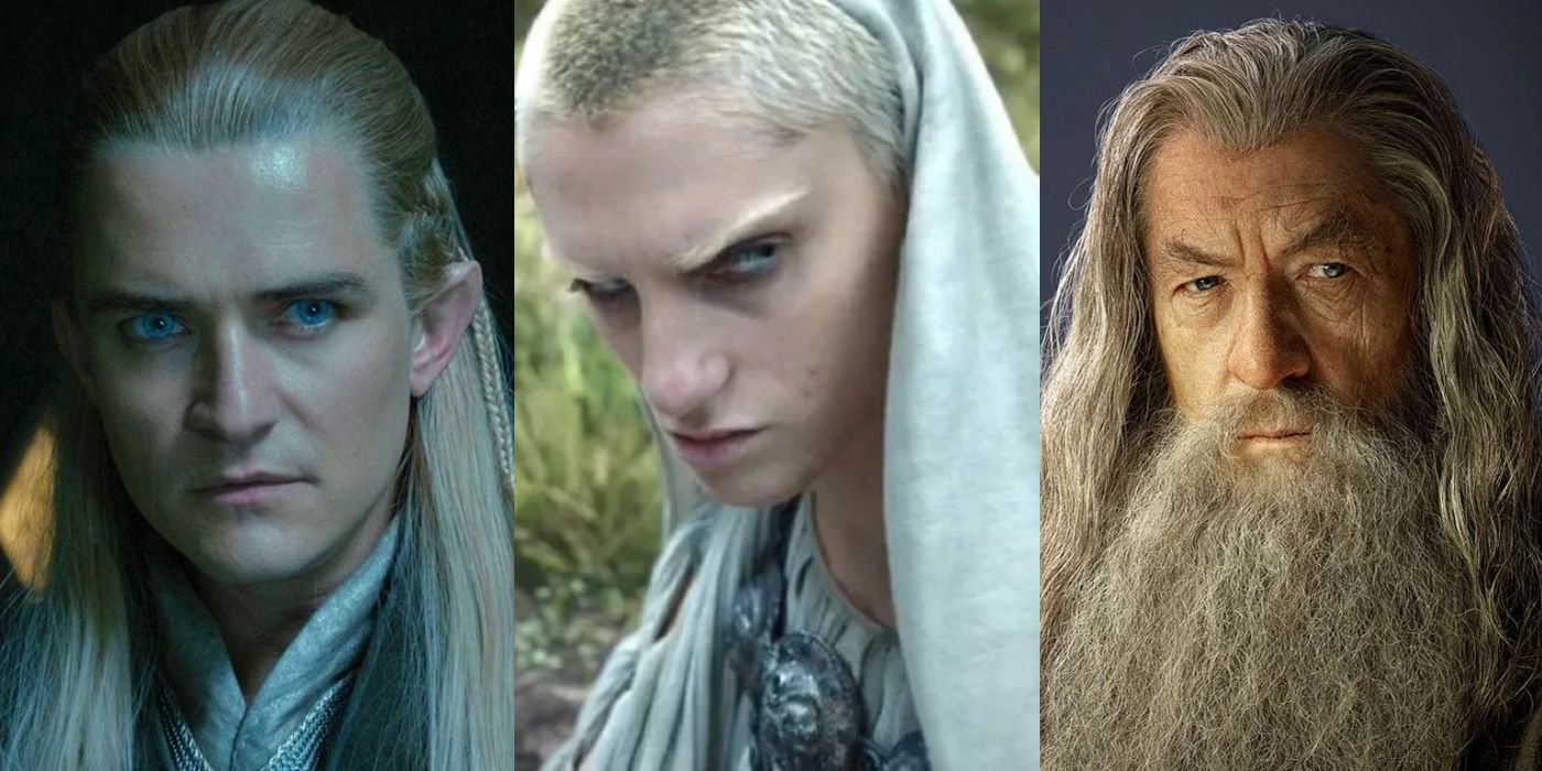 Legolas, Sauron and Gandalf