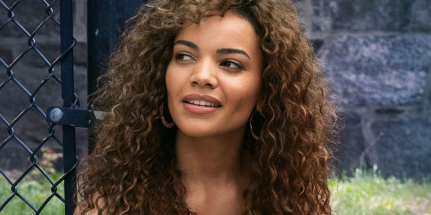 Leslie Grace as Nina Rosario in a scene from In the Heights.
